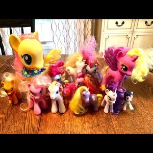 My Little Pony- lot of 12 figures